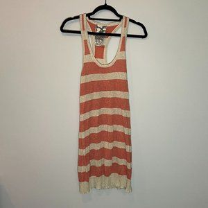 Young Fabulous & Broke Stripe Glitter Long Tank Top